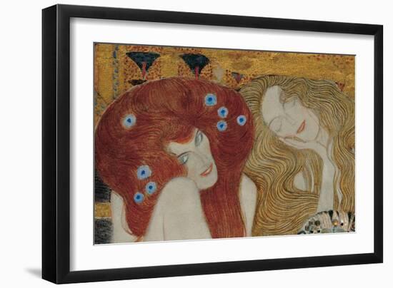 Beethoven Frieze-Gustav Klimt-Framed Art Print