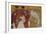 Beethoven Frieze-Gustav Klimt-Framed Art Print
