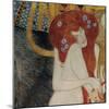 Beethoven Frieze-Gustav Klimt-Mounted Art Print