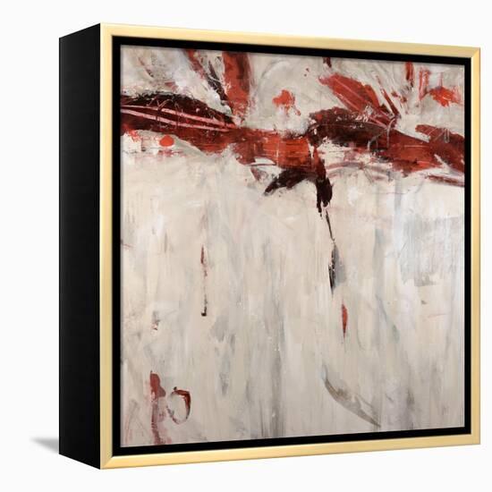 Beethoven in Red-Jodi Maas-Framed Premier Image Canvas