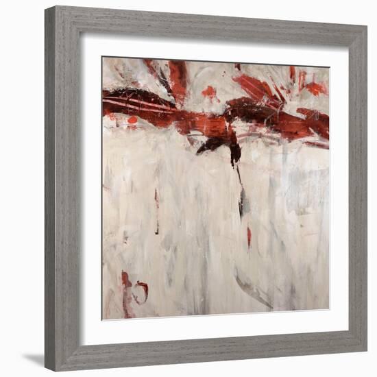 Beethoven in Red-Jodi Maas-Framed Giclee Print