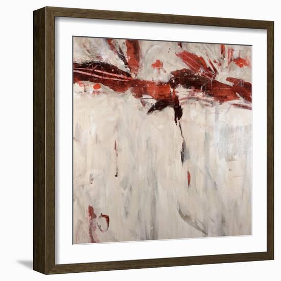 Beethoven in Red-Jodi Maas-Framed Giclee Print