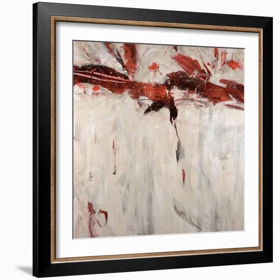 Beethoven in Red-Jodi Maas-Framed Giclee Print