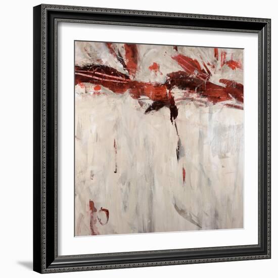 Beethoven in Red-Jodi Maas-Framed Giclee Print