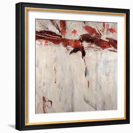 Beethoven in Red-Jodi Maas-Framed Giclee Print