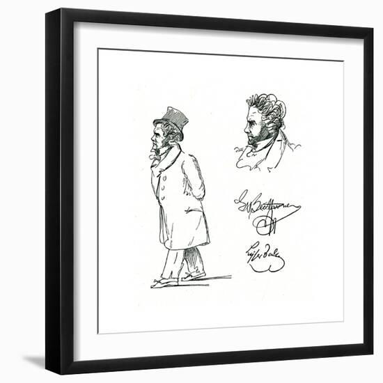 Beethoven (Lyser)-null-Framed Giclee Print