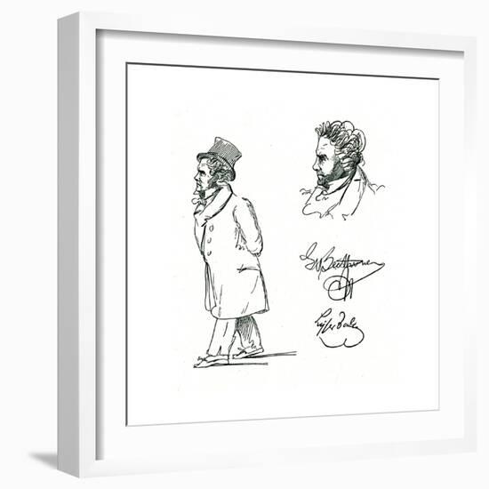 Beethoven (Lyser)-null-Framed Giclee Print