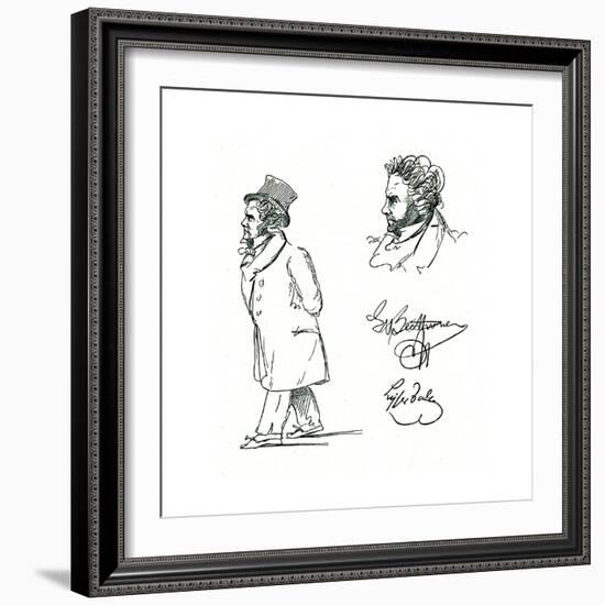Beethoven (Lyser)-null-Framed Giclee Print