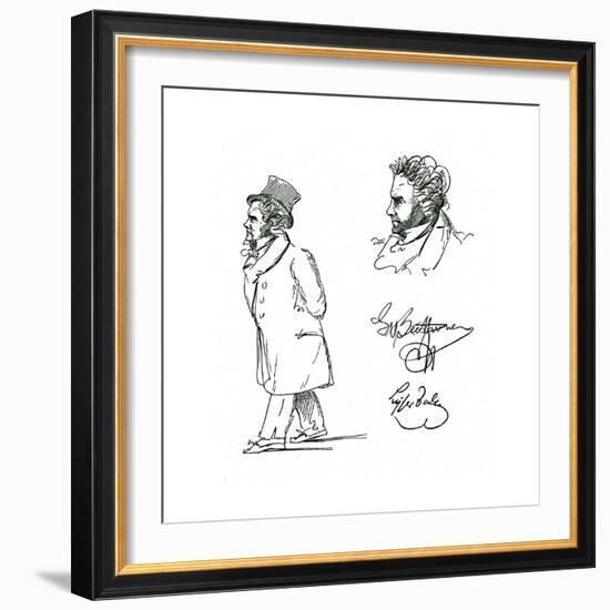 Beethoven (Lyser)-null-Framed Giclee Print