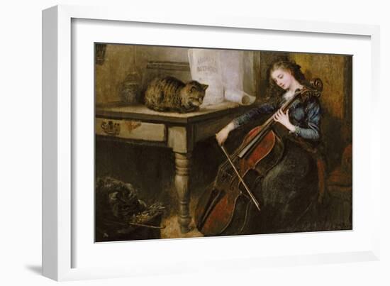 Beethoven's Andante-John Alfred Vintner-Framed Giclee Print