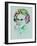 Beethoven Watercolor-Anna Malkin-Framed Art Print