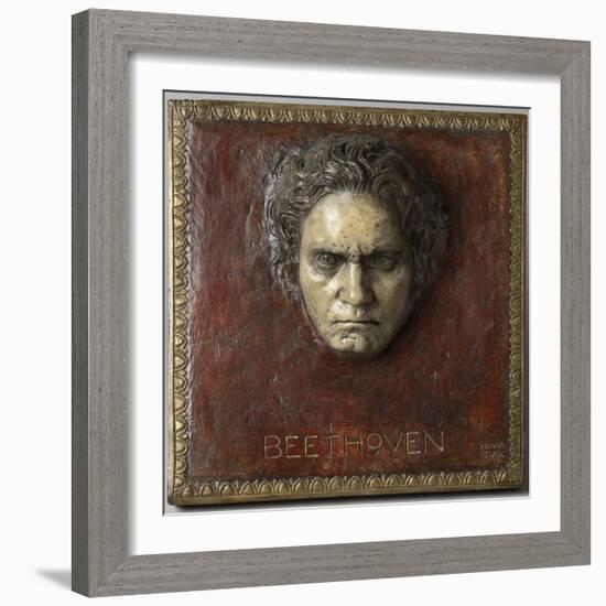 Beethoven-Franz von Stuck-Framed Giclee Print