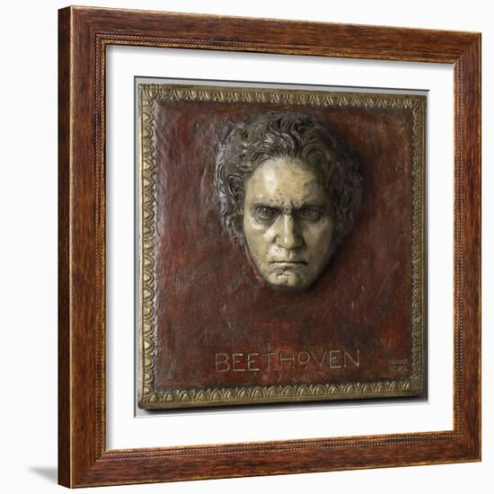 Beethoven-Franz von Stuck-Framed Giclee Print