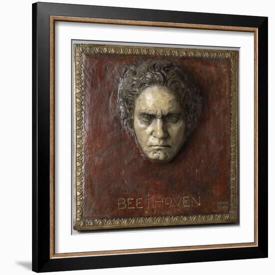 Beethoven-Franz von Stuck-Framed Giclee Print