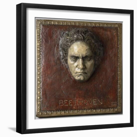 Beethoven-Franz von Stuck-Framed Giclee Print