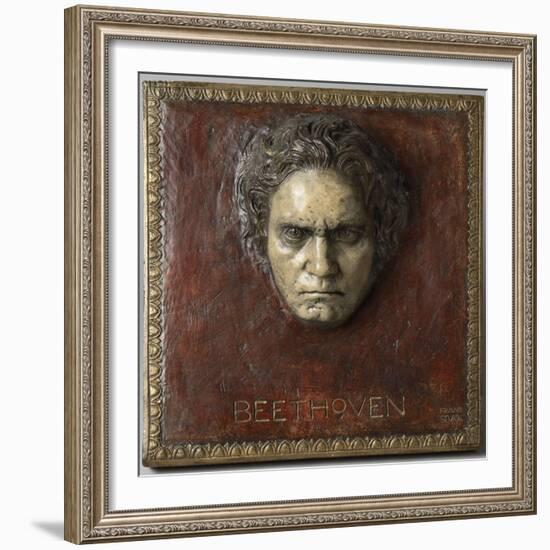 Beethoven-Franz von Stuck-Framed Giclee Print