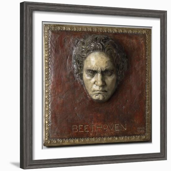 Beethoven-Franz von Stuck-Framed Giclee Print