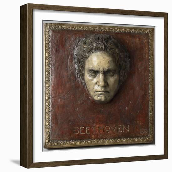 Beethoven-Franz von Stuck-Framed Giclee Print