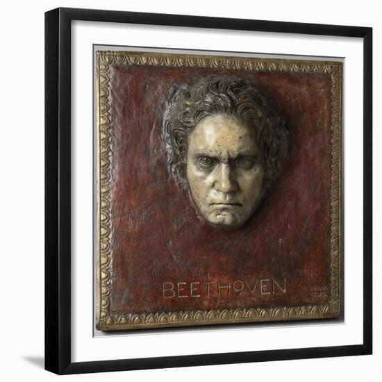 Beethoven-Franz von Stuck-Framed Giclee Print