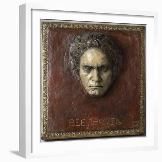 Beethoven-Franz von Stuck-Framed Giclee Print