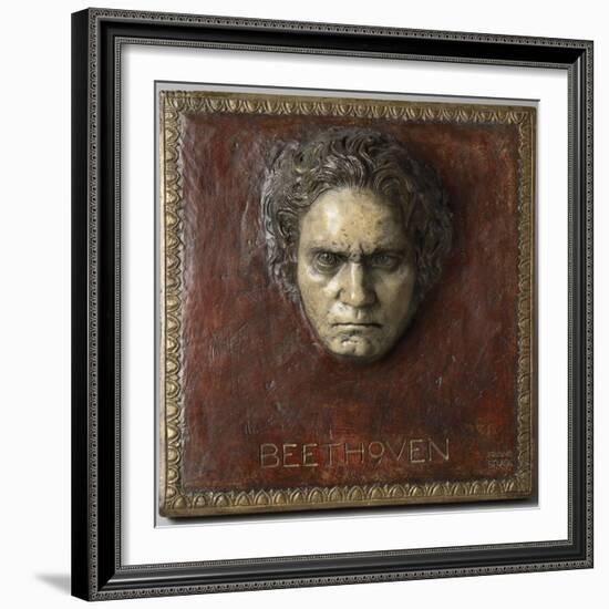 Beethoven-Franz von Stuck-Framed Giclee Print