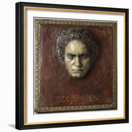 Beethoven-Franz von Stuck-Framed Giclee Print