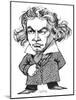 Beethoven-Gary Brown-Mounted Giclee Print
