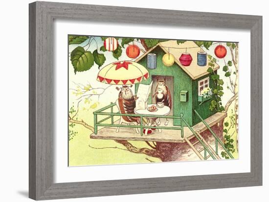 Beetles at Home-null-Framed Art Print