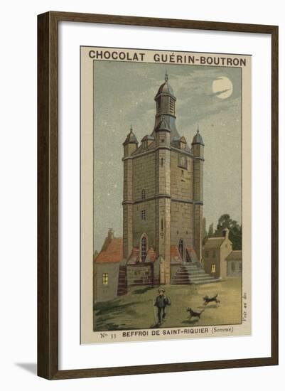 Beffroi De Saint-Riquier, Somme-null-Framed Giclee Print