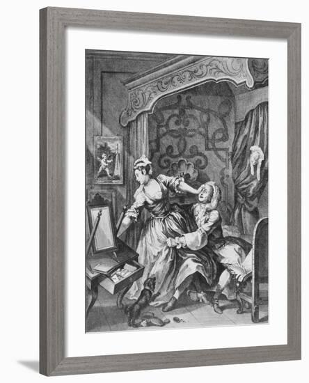 Before, 1736-William Hogarth-Framed Giclee Print