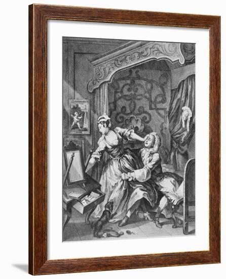 Before, 1736-William Hogarth-Framed Giclee Print