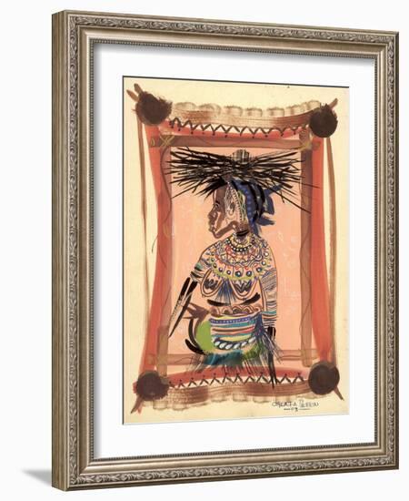 Before Modernisation, 2003-Oglafa Ebitari Perrin-Framed Giclee Print