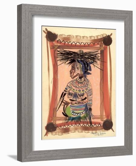 Before Modernisation, 2003-Oglafa Ebitari Perrin-Framed Giclee Print