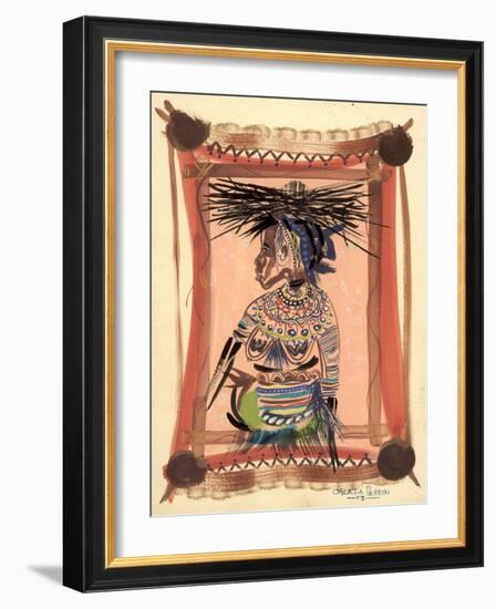 Before Modernisation, 2003-Oglafa Ebitari Perrin-Framed Giclee Print