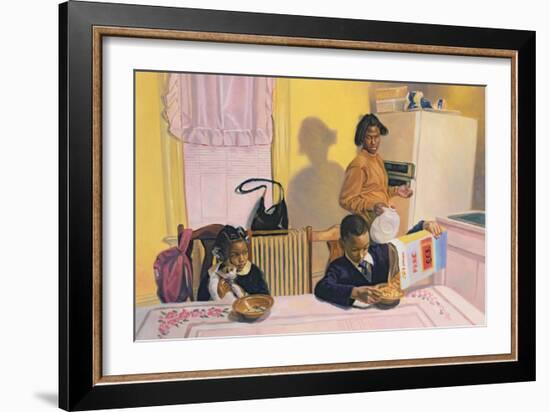 Before School, 1991-Colin Bootman-Framed Premium Giclee Print