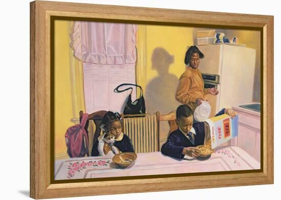 Before School, 1991-Colin Bootman-Framed Premier Image Canvas