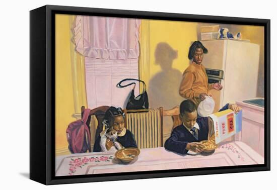 Before School, 1991-Colin Bootman-Framed Premier Image Canvas