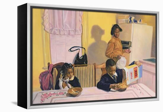 Before School, 1991-Colin Bootman-Framed Premier Image Canvas