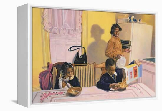 Before School, 1991-Colin Bootman-Framed Premier Image Canvas