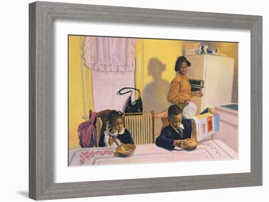 Before School, 1991-Colin Bootman-Framed Giclee Print