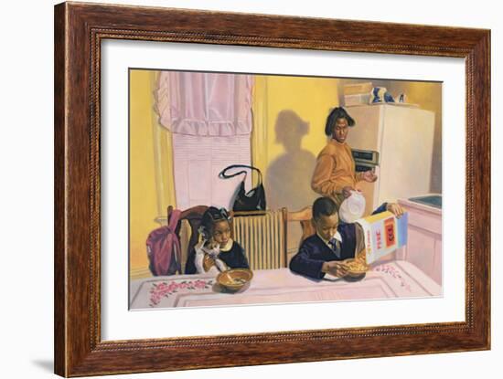 Before School, 1991-Colin Bootman-Framed Giclee Print