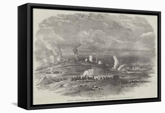 Before Sebastopol, the Redan, from the Old Advanced Trench-null-Framed Premier Image Canvas