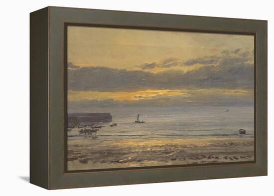 Before Sunrise, Scarborough - Low Water, 1878-Henry Moore-Framed Premier Image Canvas