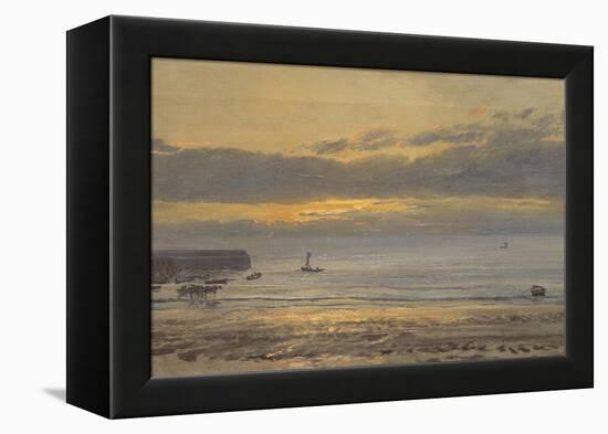 Before Sunrise, Scarborough - Low Water, 1878-Henry Moore-Framed Premier Image Canvas