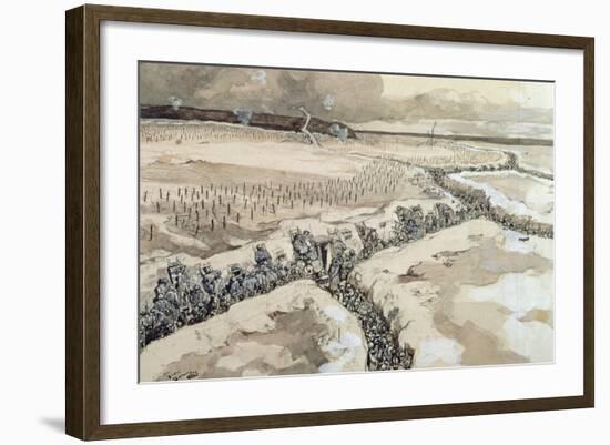 Before the Attack-Andre Devambez-Framed Giclee Print