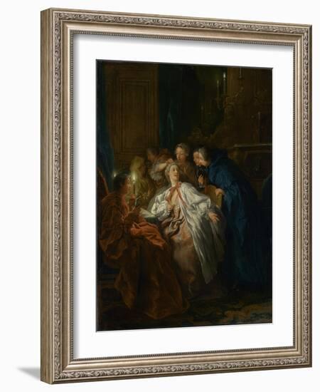 Before the Ball, 1735-Jean Francois de Troy-Framed Giclee Print