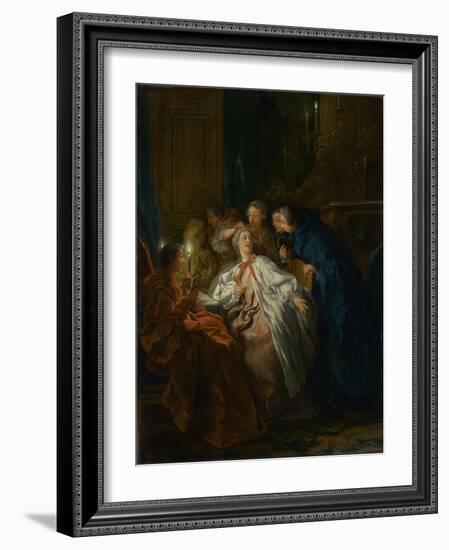 Before the Ball, 1735-Jean Francois de Troy-Framed Giclee Print