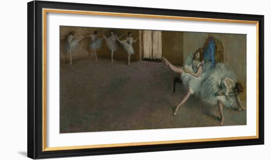 Before the Ballet-Edgar Degas-Framed Giclee Print