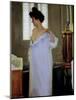 Before the Bath, 1894 (Oil on Canvas)-Ramon Casas i Carbo-Mounted Giclee Print