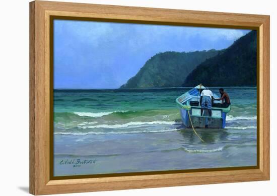 Before The Catch-Colin Bootman-Framed Premier Image Canvas